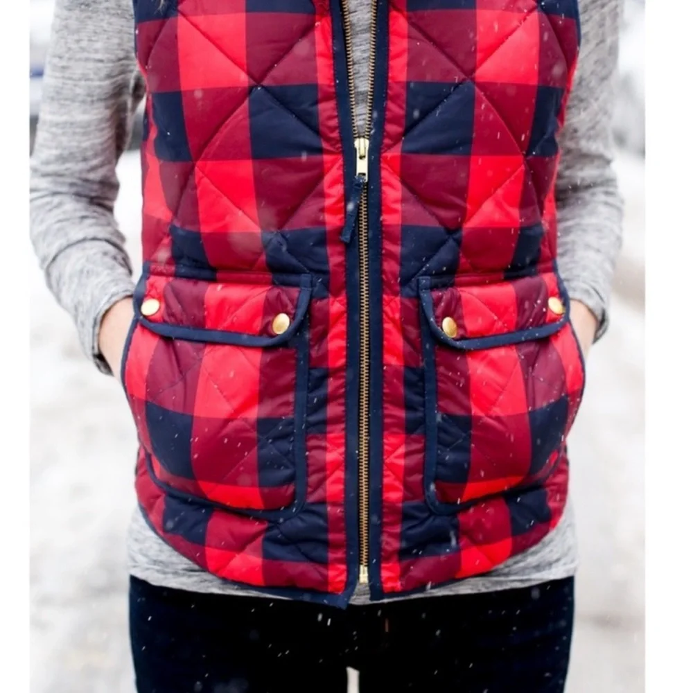 J. Crew | Vest | Excursion Buffalo Check